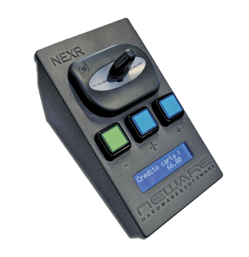 Box di Ricarica da Banco NEXR con lettore cashless integrato