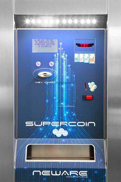 supercoin cambiamonete lavanderia